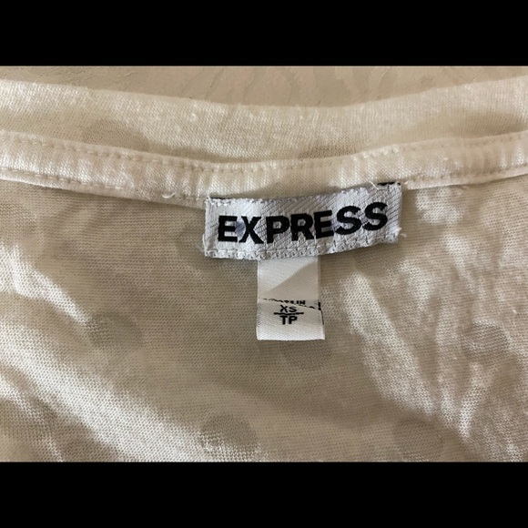 Express Polka Dot Layering Shirt - Picture 5 of 5